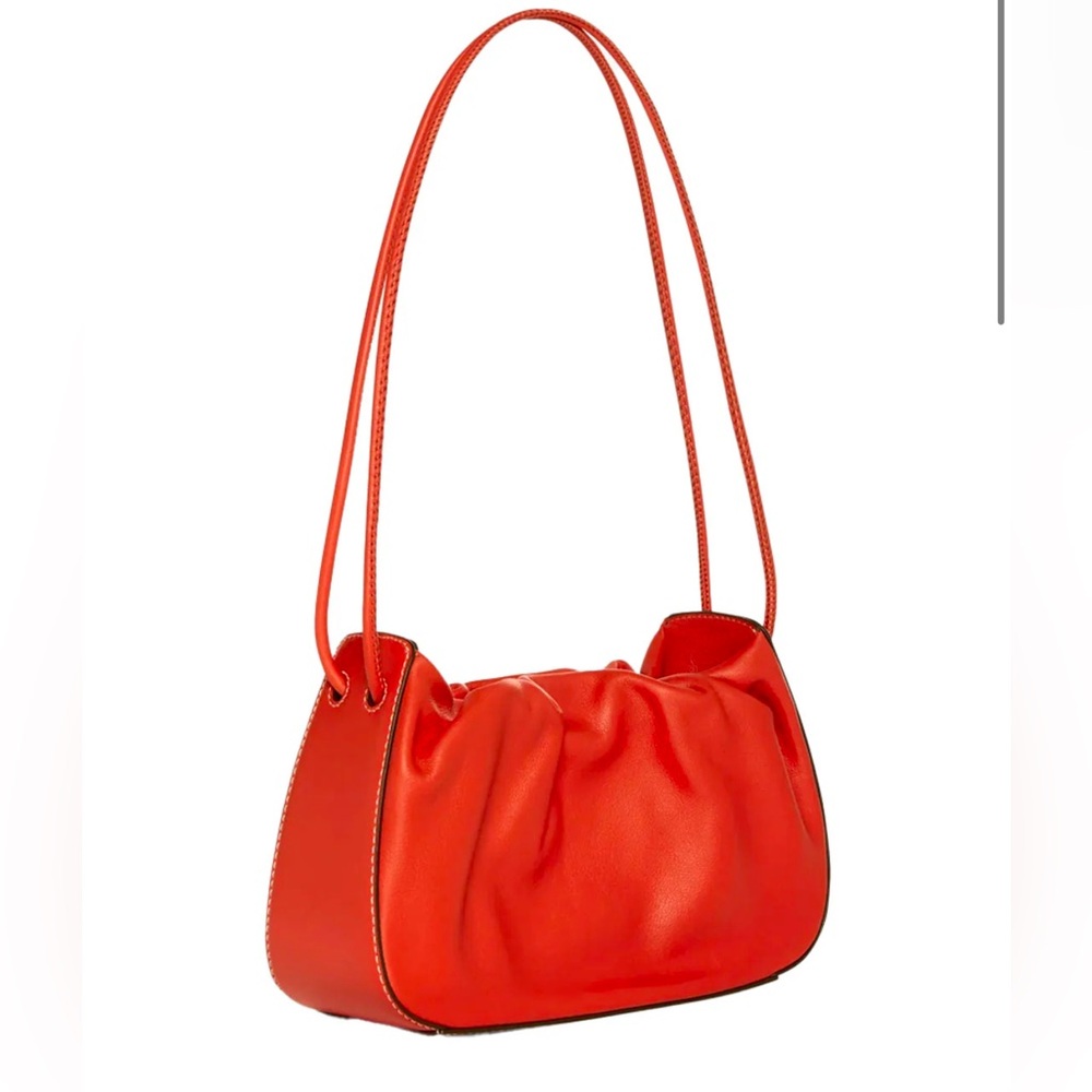 Staud Kiki Shoulder Bag Blood Orange - Picture 15 of 15